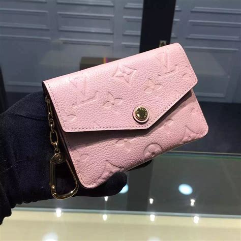 pink louis vuitton key pouch|louis vuitton empreinte key pouch.